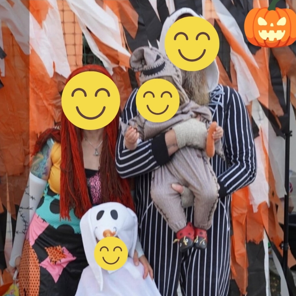 🎃 The Nightmare Before Christmas Family Costume Set – 4 Costumes! Jack, Sally,